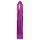 Classix 7’ Metallic Vibe - Vibrant purple, glossy bullet-shaped vibrator