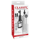 Classix Penis Stimulation Pump with textured sleeve and enhancement ring for better results