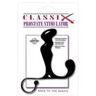 Classix Plug Classix Prostate Stimulator - Black at the Haus of Shag