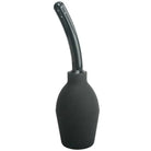 Black deluxe enema bulb with handle from CleanStream for effective cleansing and comfort