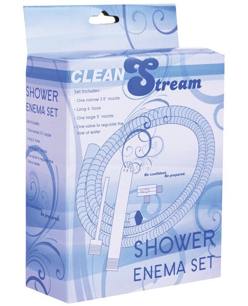 CleanStream Enema Silver CleanStream Shower Enema Kit at the Haus of Shag