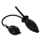 CleanStream Inflatable Enema Plug with black plastic and metal balls for optimal enema