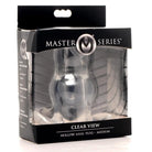 Master Series Plug Clear View Hollow Anal Plug at the Haus of Shag