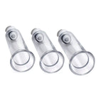 Size Matters Pump Accessories Clit And Nipple Cylinders -set 3 at the Haus of Shag