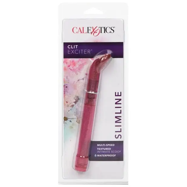 CalExotics Stimulators Pink Clit Exciter W/love Dots at the Haus of Shag