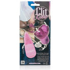 Clit Kisser Purple: pink silicone vibrating device enhancing intimate pleasure