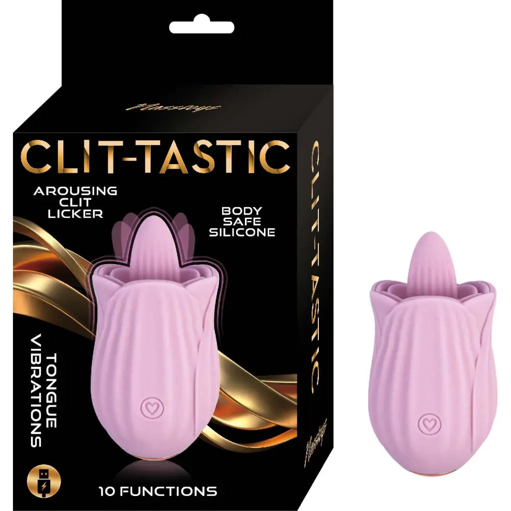 Clit-tastic Arousing Clit Licker Pink - Vibrators