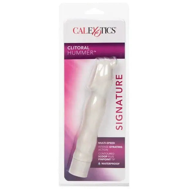 CalExotics Vibrator Clitoral Hummer Waterproof - White at the Haus of Shag