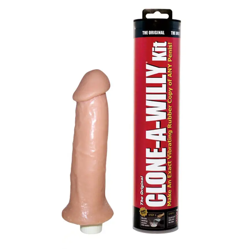 Clone-A-Willy Make Your Own Vibrator Kit: Personal sex toy with exact vibrating replica