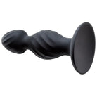 Cloud 9 Anal Play Silicone Swirl - Black - Butt Plug