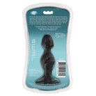 Cloud 9 Anal Play Silicone Swirl - Black - Butt Plug