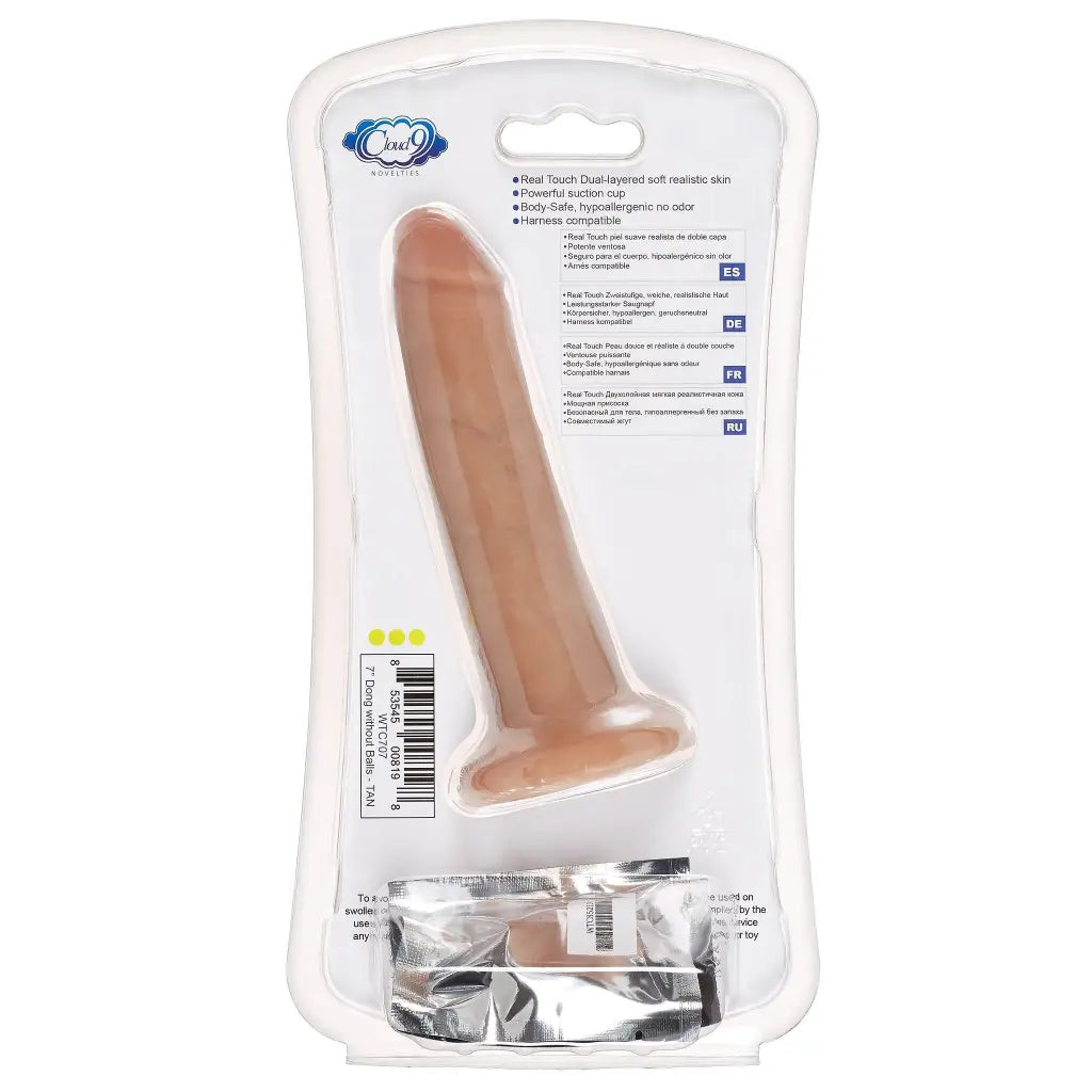 Cloud 9 Dual Density Dildo Touch 7in W/ No Balls - Realistic Dildo