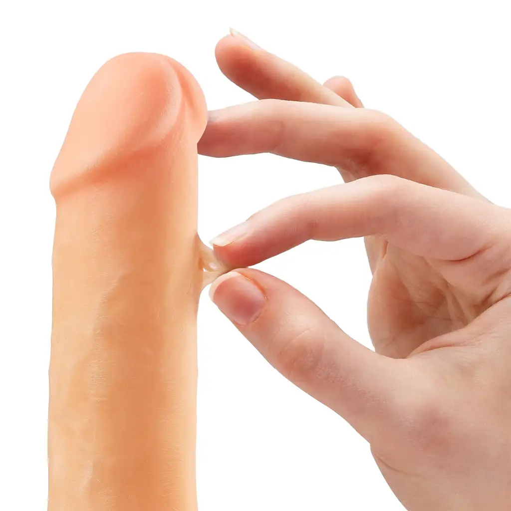 Cloud 9 Dual Density Dildo Touch W/ Balls - Realistic Dildo