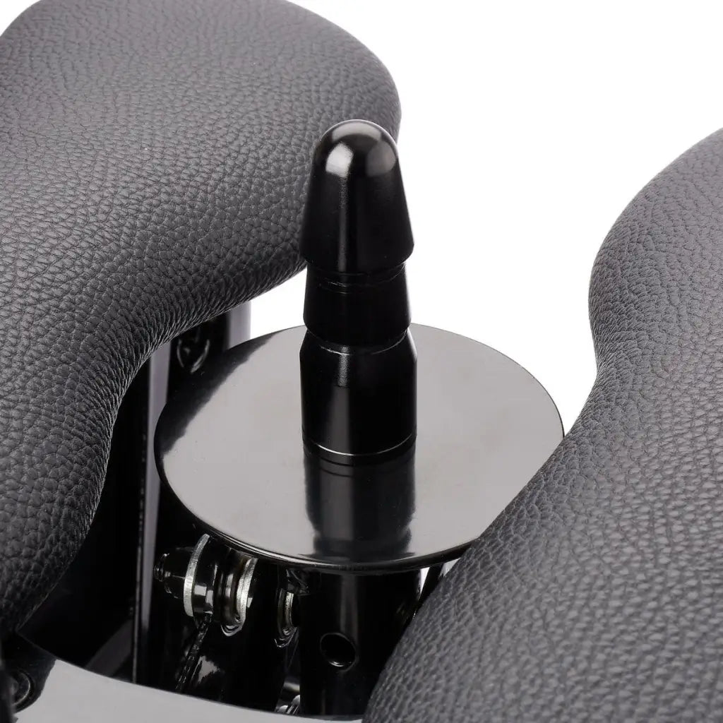 Bullet-shaped black joystick on Cloud 9 F-Slider Pro Heavy Duty Self Pleasuring Chair