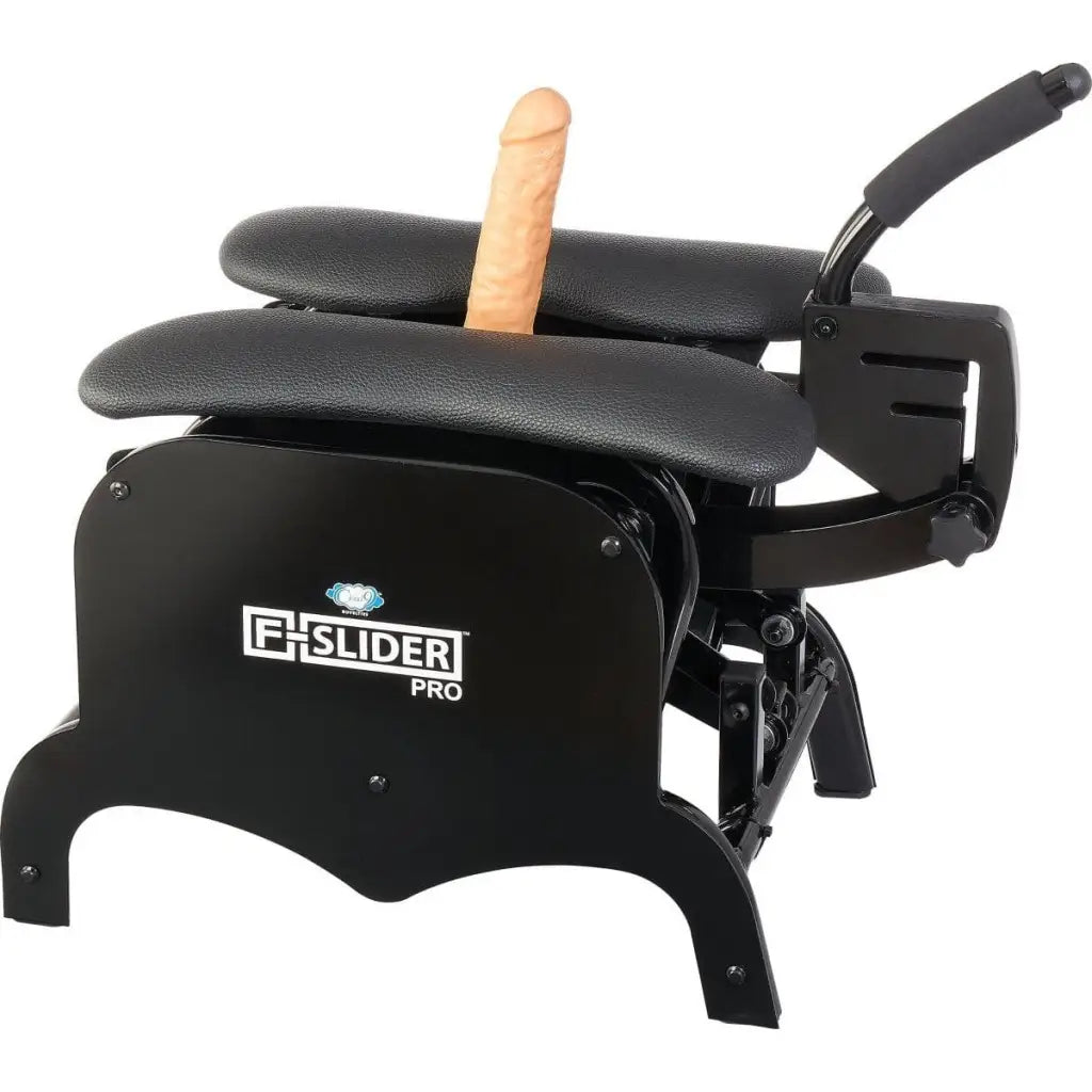 Cloud 9 Novelties Thrusting Machine Black Cloud 9 F-Slider Pro Heavy Duty Self Pleasuring Chair at the Haus of Shag