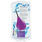 Cloud 9 Fresh + Deluxe Anal Soft Tip Enema Douche 7.6 Oz W/ Ez Squeeze Bulb & 2 C-rings - Purple - Enema