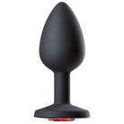 Cloud 9 Gems Black Silicone Anal Plug - Small / Black - Butt Plug