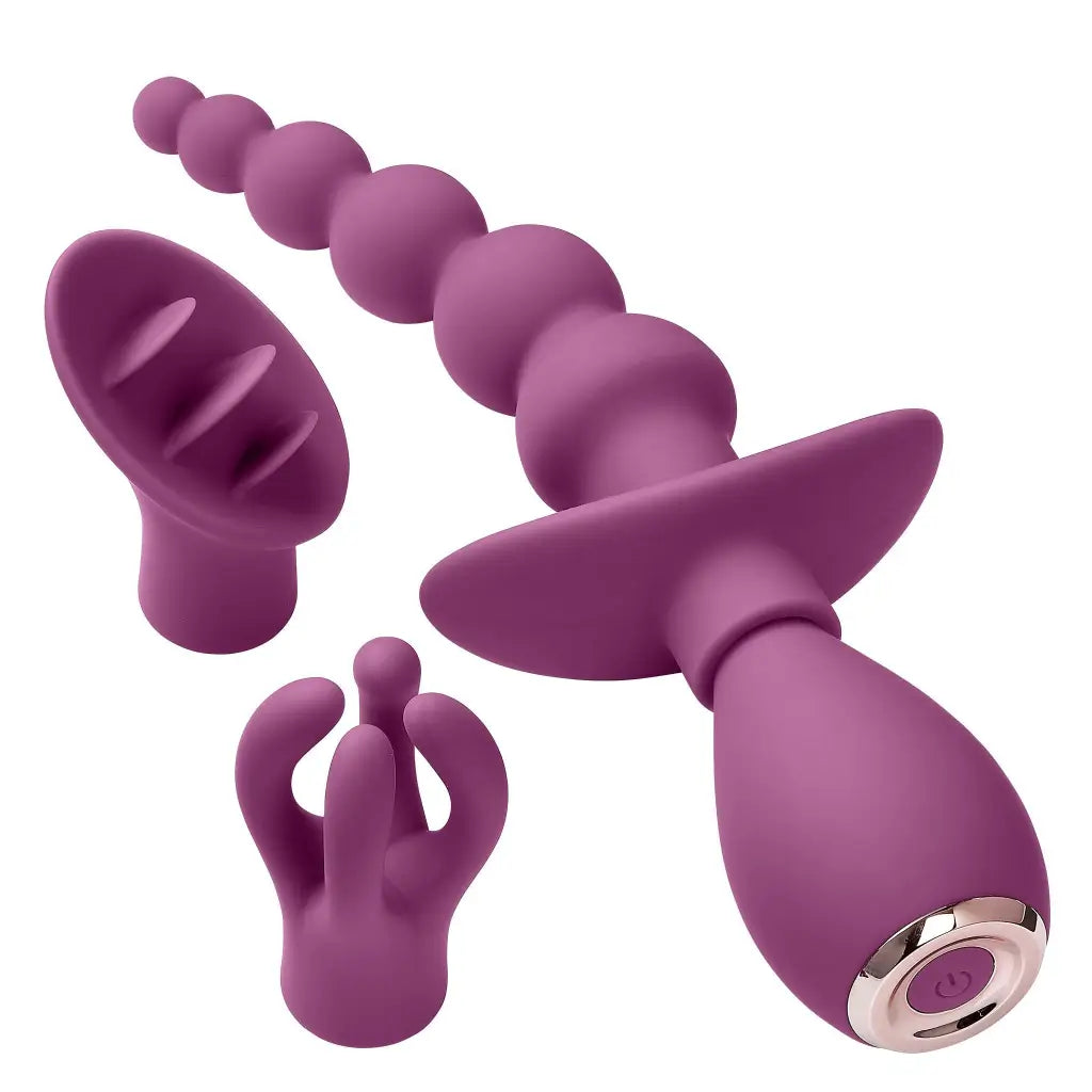 Cloud 9 Health & Wellness Anal Clitoral & Nipple Massager Kit - Anal Kit