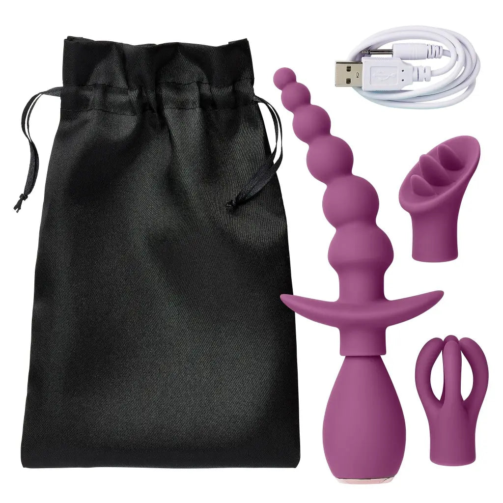 Cloud 9 Health & Wellness Anal Clitoral & Nipple Massager Kit - Anal Kit