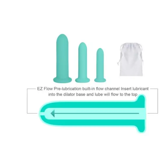 Cloud 9 Health & Wellness Silicone Dilator Kit (for Vaginal Or Anal Use) - Anal Kit