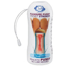 Cloud 9 Pleasure Pussy Pocket Stroker Water Activated - Tan - Manual Stroker