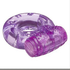 Cloud 9 Pleasure Tickler 1 Speed Purple - Purple - Cock Ring