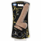 Cloud 9 Pro Sensual 7’’ Premium Silicone Dong W/ C Rings - Caramel - Realistic Dildo