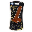 Cloud 9 Pro Sensual Premium Silicone Dong W/ 3 C Rings - Chocolate / 6’’ - Realistic Dildo