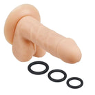 Cloud 9 Pro Sensual Premium Silicone Dong W/ 3 C Rings - Realistic Dildo