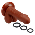 Cloud 9 Pro Sensual Premium Silicone Dong W/ 3 C Rings - Realistic Dildo