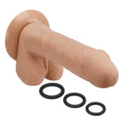 Cloud 9 Pro Sensual Premium Silicone Dong W/ 3 C Rings - Realistic Dildo