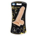 Cloud 9 Pro Sensual Premium Silicone Dong W/ 3 C Rings - Vanilla / 6’’ - Realistic Dildo