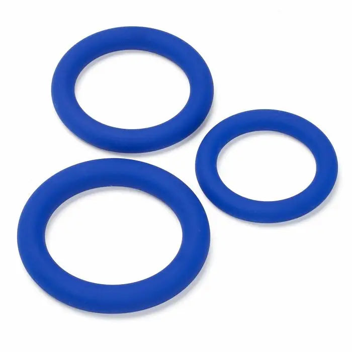 Cloud 9 Pro Sensual Silicone Cock Ring 3 Pack - Cock Ring