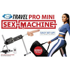 Cloud 9 Novelties Thrusting Machine Black Cloud 9 Travel Pro Mini Sex Machine at the Haus of Shag