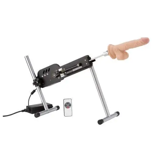 Cloud 9 Novelties Thrusting Machine Black Cloud 9 Travel Pro Mini Sex Machine at the Haus of Shag