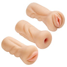 Cloud 9 Trio Stroker Pussy Ass Mouth Masturbator Kit - Manual Stroker