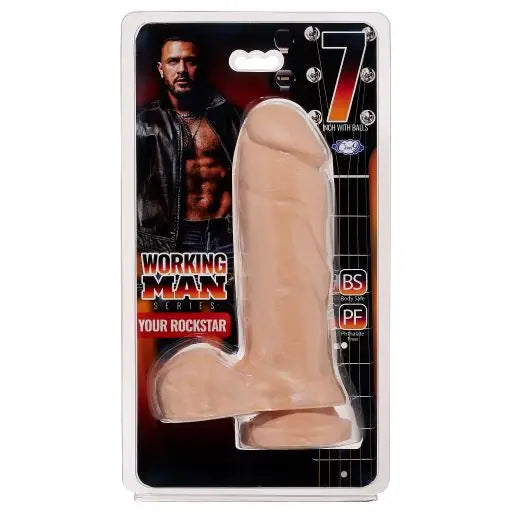 Cloud 9 Working Man 7 Light Your Rock Star (thick)’ - Realistic Dildo