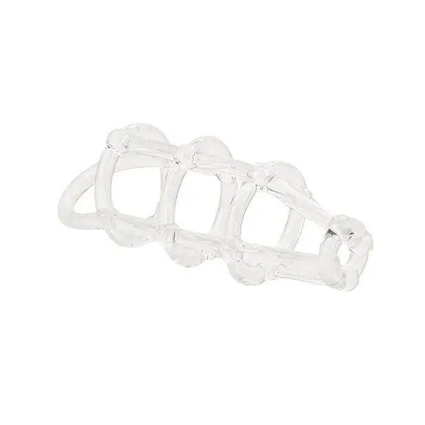 CalExotics Penis Enhancement Cock Cage Enhancer - Clear at the Haus of Shag