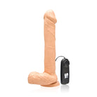 Cock W/balls W/egg - Vanilla - Realistic Dildo