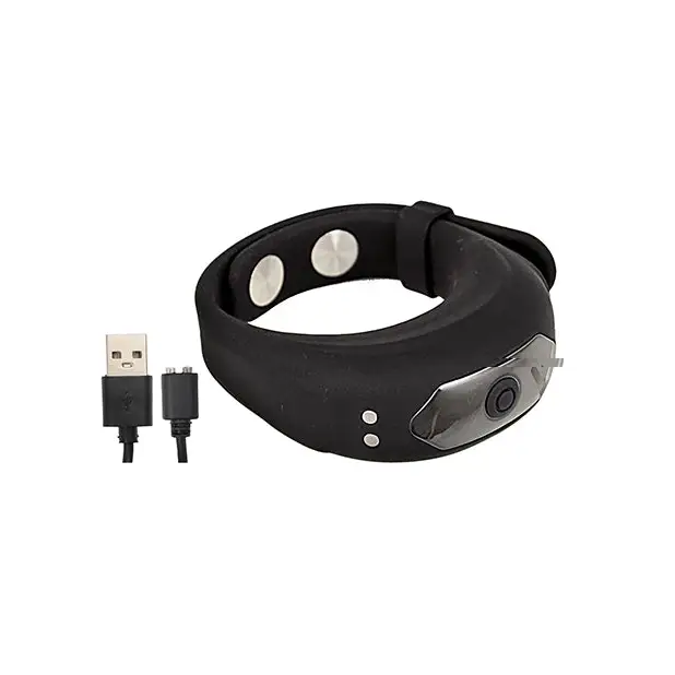 Cockpower Adjustable Belt Ring - Black - Penis Enhancement