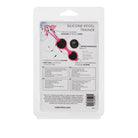 CalExotics Sextoys for Couples Coco Licious Kegel Balls Black at the Haus of Shag