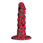 Collage Goth Girl Twisted Silicone Dildo - Dongs & Dildos