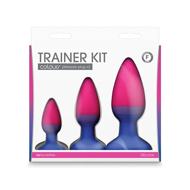 Colours Pleasure Plug Trainer Kit - Multi-Color - Butt Plug