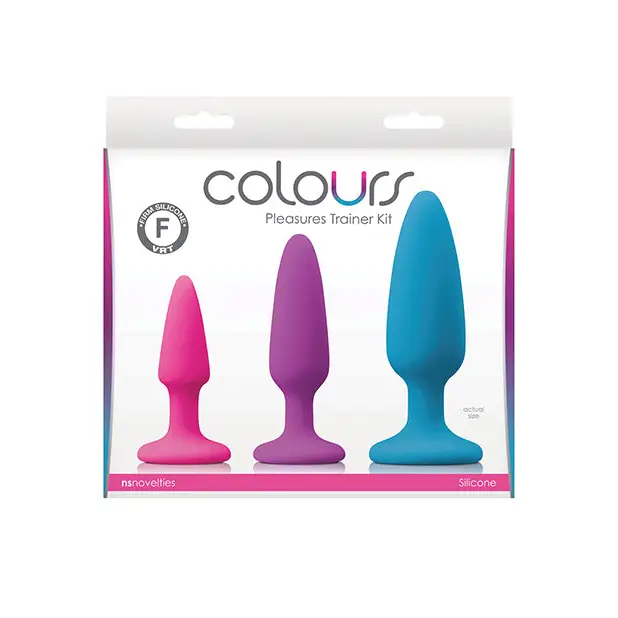 Colours Pleasures Trainer Kit: Three vibrant colors for diverse and enjoyable experiences