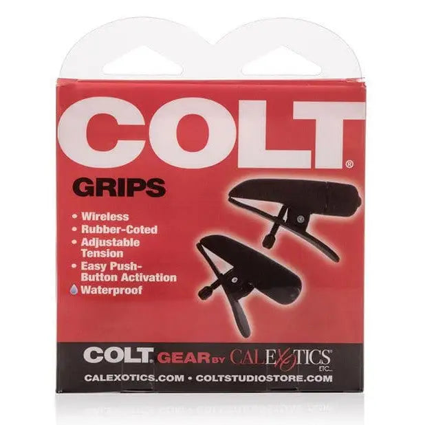 CalExotics Clamp Colt Grips Clamps - Black at the Haus of Shag