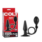 Colt Pumper Plug Black - Medium - Butt Plug