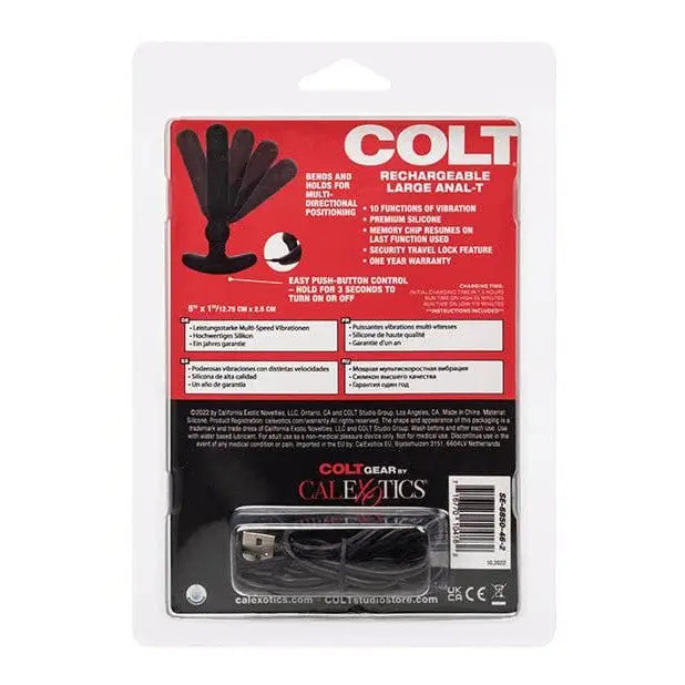 CalExotics Plug Colt Rechargeable Anal-t - Large at the Haus of Shag