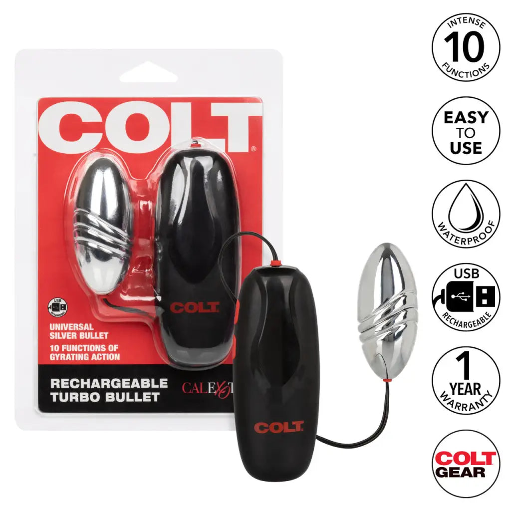 Colt Rechargeable Turbo Bullet - Bullet Vibrator