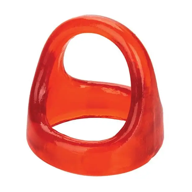 CalExotics Cock Ring Colt Snug Xl Tugger Enhancer Ring - Red at the Haus of Shag