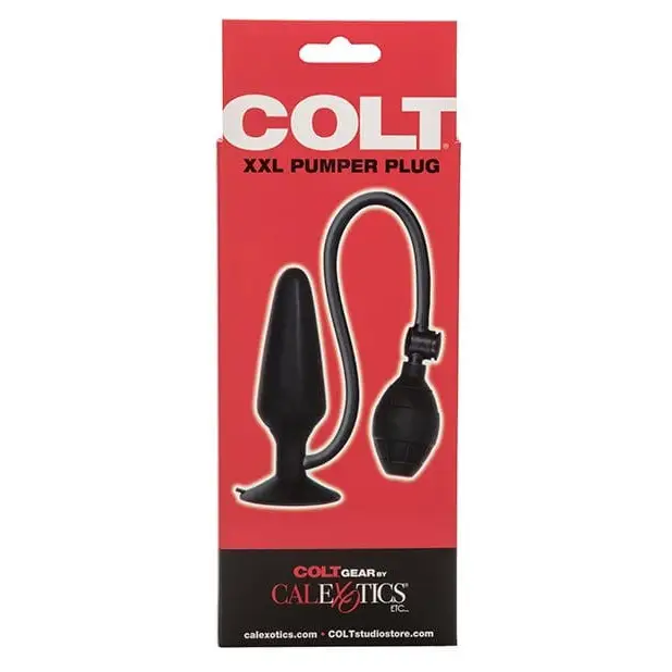 CalExotics Plug Colt Xxl Pumper Plug - Black at the Haus of Shag